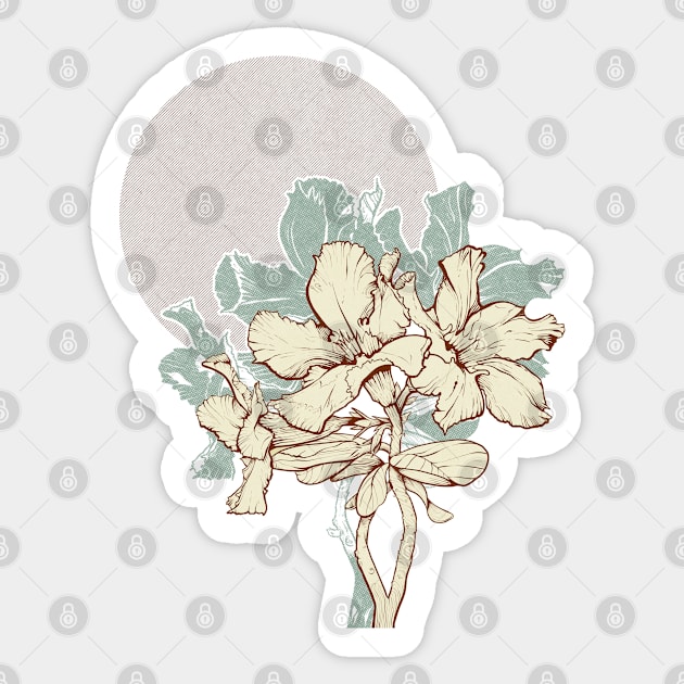 Sublime desert roses Sticker by romulofq